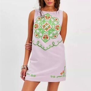 Free People electric garden mini dress